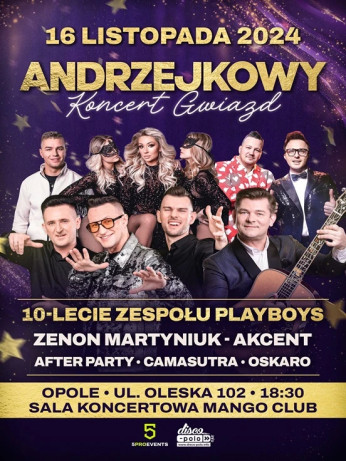 Opole Wydarzenie Koncert Andrzejkowy Koncert Gwiazd Opole 2024