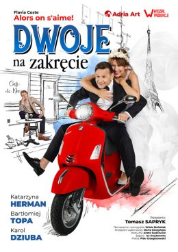 Opole Wydarzenie Spektakl Dwoje na zakręcie - Herman, Topa i Dziuba w komedii teatralnej