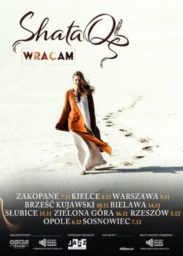 Opole Wydarzenie Koncert ShataQS - trasa koncertowa „Wracam” - jesień 2025