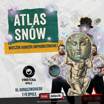 Opole Wydarzenie Kabaret Atlas Snów - komedia improwizowana