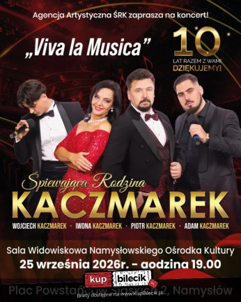 Namysłów Wydarzenie Koncert "Viva La Musica"