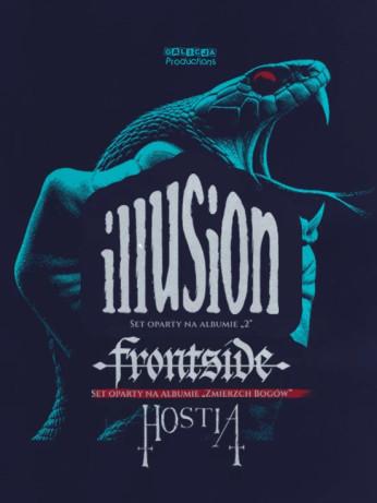 Opole Wydarzenie Koncert Illusion, Frontside, Hostia