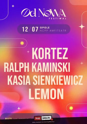 Opole Wydarzenie Koncert OD NOWA: Kortez | Ralph Kaminski | Kasia Sienkiewicz | Lemon